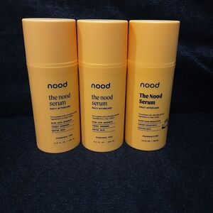 3 New The Nood Serum Daily Aftercare - Yellow Bottle